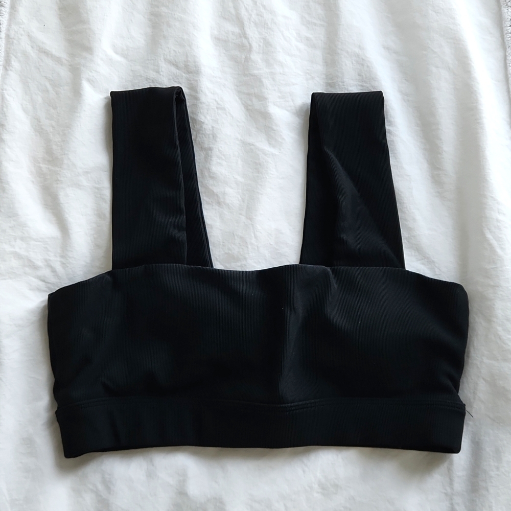 All Fenix Ribbed Core Bandeau Sports Bra